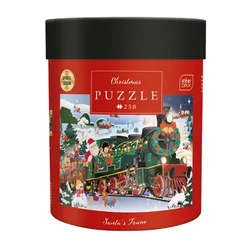 Interdruk - Puzzle Božič: Božičkov vlak - 250 kosov