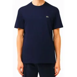 shumee Moška temno modra majica Lacoste TH2038 - 100 % bombaž, velikost L