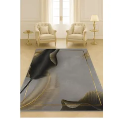 Conceptum Hypnose Tepih HM-CRP25-31, Pravougaoni, 120 x 180 cm, Sivi