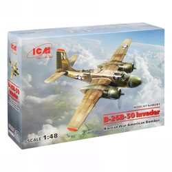 Model Kit Aircraft - B-26B-50 Invader Korean War American Bomber 1:48