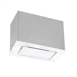 Klarstein Hektor, kuhinjska napa, vgrajeno, 52 cm, 530 m3/h, LED, dotik, steklo (TK15-Hektor-WH)