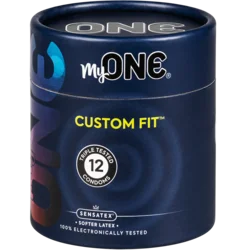 MyOne Single: Custom Fit, size 60F, 12 condoms