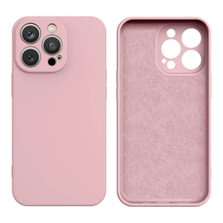 Silikonska futrola za Apple iPhone 14 - Svijetlo roza KP24980
