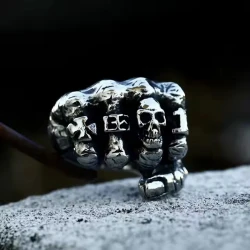 Prstan Fingers Skeleton Hand- SS8-1058R