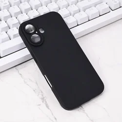Torbica Silikon Pro Camera za iPhone 16 6.1 crna
