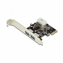 Digitus kartica PCI Express USB 3.0 2xA Low Profile DS-30220-5