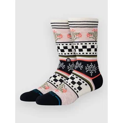 Stance Winter Bloom Crew Socks lilac