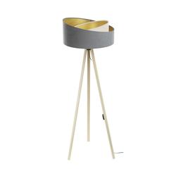 Podna lampa GALAXY 1xE27/60W/230V siva/bež