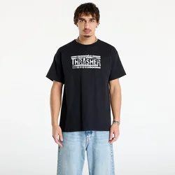 Majice Thrasher Chrome Genuine T-Shirt Black M
