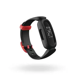 Fitbit Ace 3 tracker aktivnosti, crno-crveni