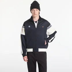 Mikina Fred Perry Meyba Cut And Sew Track Jacket Black M