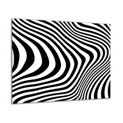 shumee Steklena zaščitna plošča ZA štedilnik 60x52 zebra