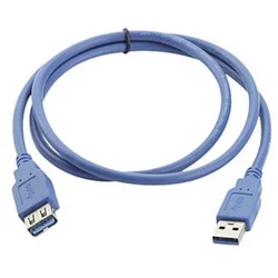 USB 2.0 Podaljševalni kabel [1x USB 2.0 - 1x USB 2.0 vtič] 2 m moder Digitus