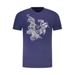 Cavalli Class Muška majica TXT60CJD060, Teget