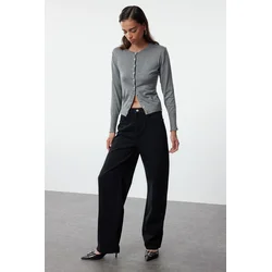 Trendyol Milla Ženski pantalone Twoaw25Je00130, Crna