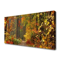 tulup.si Slika na platnu Jesenski gozd narava 140x70 cm
