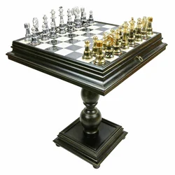 Šah stol Set Exclusive Fantasy Staunton Extra