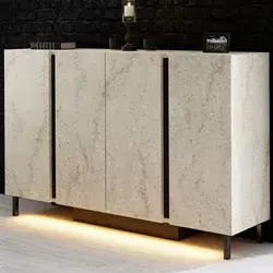 HANAH HOME Komoda Paris Travertine