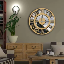 Wallity MDF Zidni sat 50cm Šareni