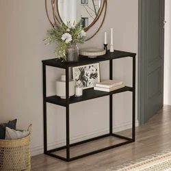 HANAH HOME Polica Oslo Black