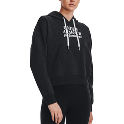 Under Armour Pulover Essential Script Hoodie-BLK XS