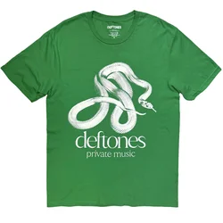 Deftones Private Music Mono Green XL Majica