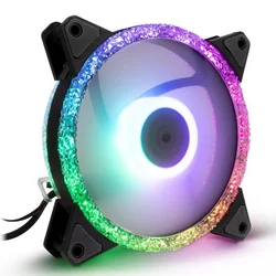 INTER-TECH Ventilator za ohišje ARGUS RS-071 RGB 120mm