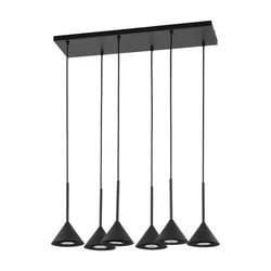 TK Lighting Viseča svetilka CONO BLACK MINI 10306