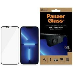 PanzerGlass E2E Microfracture iPhone 13 Pro Max 6,7 CamSlider Case Friendly AntiBacterial black 2749 (2749)