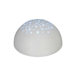Rábalux Lina 1470 Namizna svetilka za otroke bela plastika LED 0,5W IP20