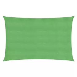 Jedro za zaštitu od sunca 160 g/m2 svjetlozeleno 3 x 6 m HDPE