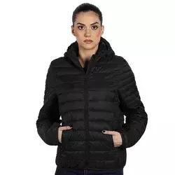 RINO HOODY WOMEN ženska jakna sa kapuljačom, Boja: crna Veličina: S