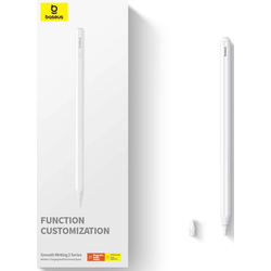 Baseus Active, multifunctional stylus Smooth Writing Series with wireless charging, USB-C (White)