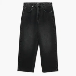 Cropp - Super baggy farmerke ispranog izgleda - CRNO