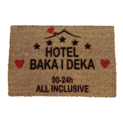 Otirač Hotel baka i deka, 40x60cm