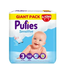 Pufies pelene Giant pack sensitive