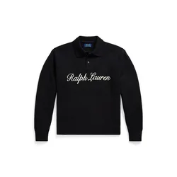 Polo Ralph Lauren Pulover črna / bela