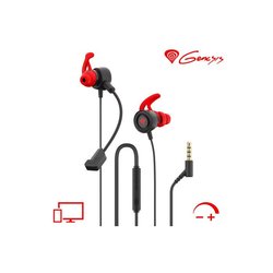 GENESIS OXYGEN 200 Gaming ušesne slušalke z mikrofonom (snemljiv), stereo