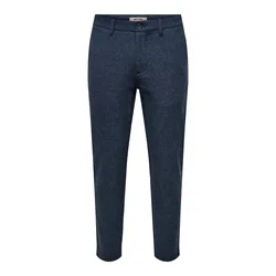 Only & Sons Chino hlače ONSMARK nočno modra
