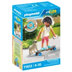 Playmobil My life Zabava sa skejtom i psom ( 1043710 )