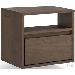 Stenska nočna omarica Zolia - oreh elegant