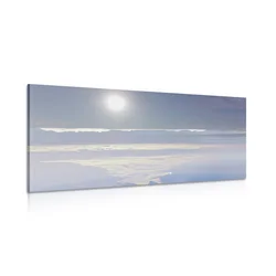 Slika sonce nad goro - 80x40