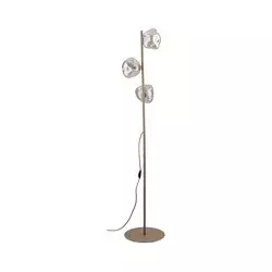 Brilagi - Podna lampa VULCANO 3xG9/8W/230V bež/dimljena bež