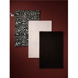 Sinsay - Kuhinjske krpe sa božićnim motivom 3 pack - zeleno