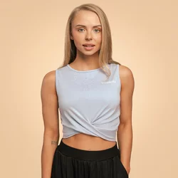 BeastPink Women‘s Breeze Cropped Top Dove