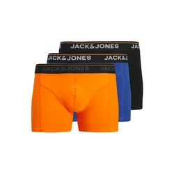 JACK & JONES Boksarice JACTHEODORE modra / oranžna / črna