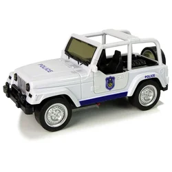 Extrastore Terenski avto Policijski avto bele barve