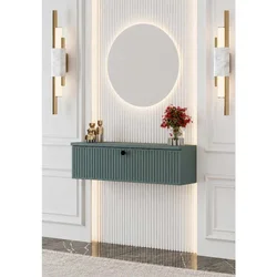 Hanah Home komoda Mimosa 90, 90 cm, zelena