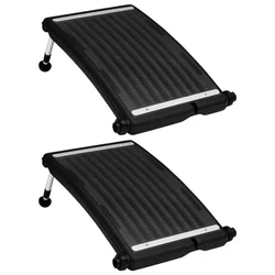 Den Zaobljen solarni grelni panel za bazen 2 kosa 72,5x46 cm