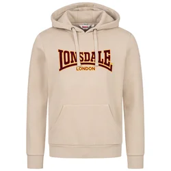 Lonsdale Mens hooded sweatshirt slim fit